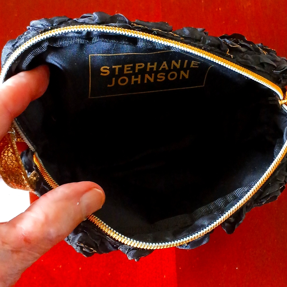 Vintage NWT Stephanie Johnson Cosmetic Bag - Picture 2 of 4
